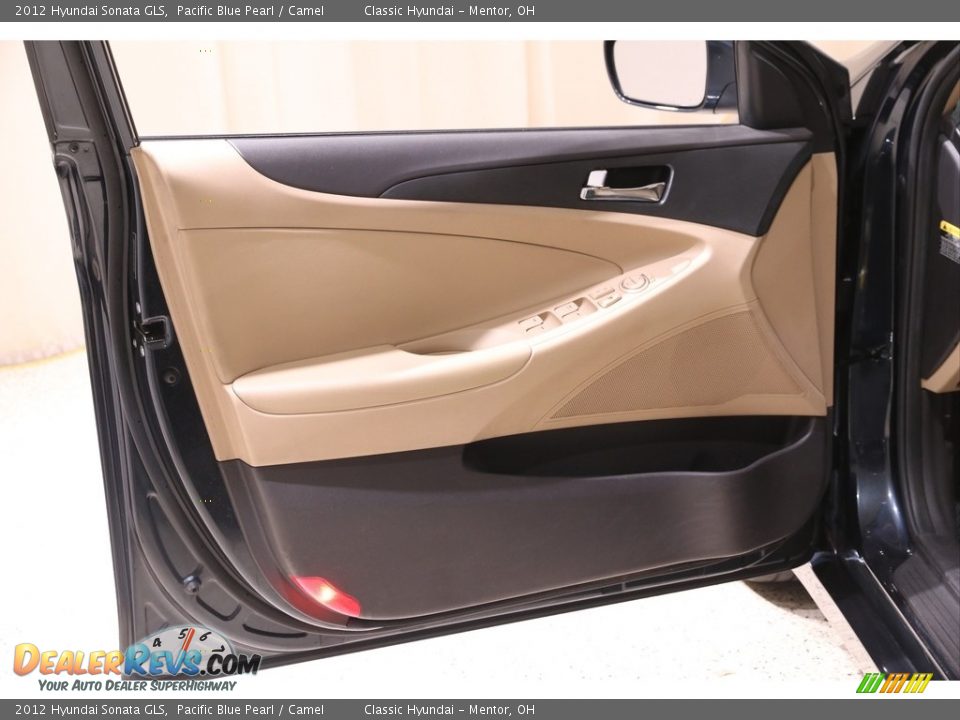 2012 Hyundai Sonata GLS Pacific Blue Pearl / Camel Photo #4