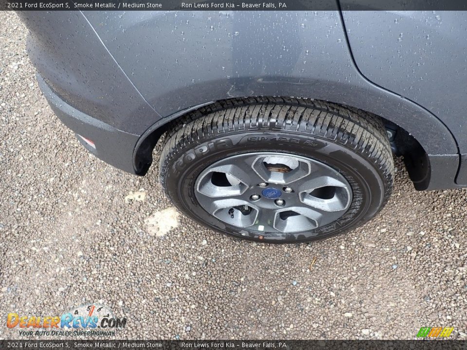 2021 Ford EcoSport S Smoke Metallic / Medium Stone Photo #9