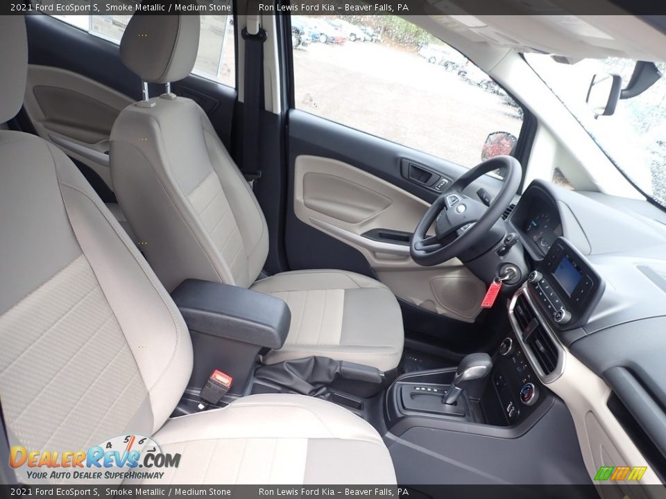 2021 Ford EcoSport S Smoke Metallic / Medium Stone Photo #10