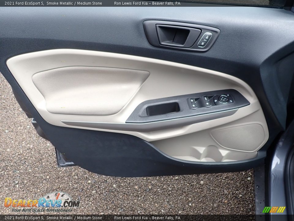 2021 Ford EcoSport S Smoke Metallic / Medium Stone Photo #15
