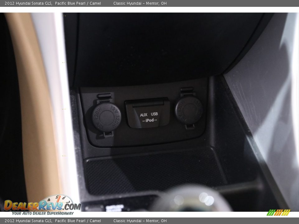 2012 Hyundai Sonata GLS Pacific Blue Pearl / Camel Photo #12
