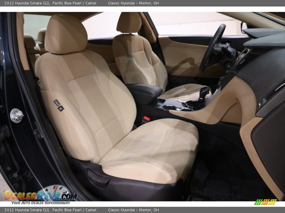 2012 Hyundai Sonata GLS Pacific Blue Pearl / Camel Photo #13
