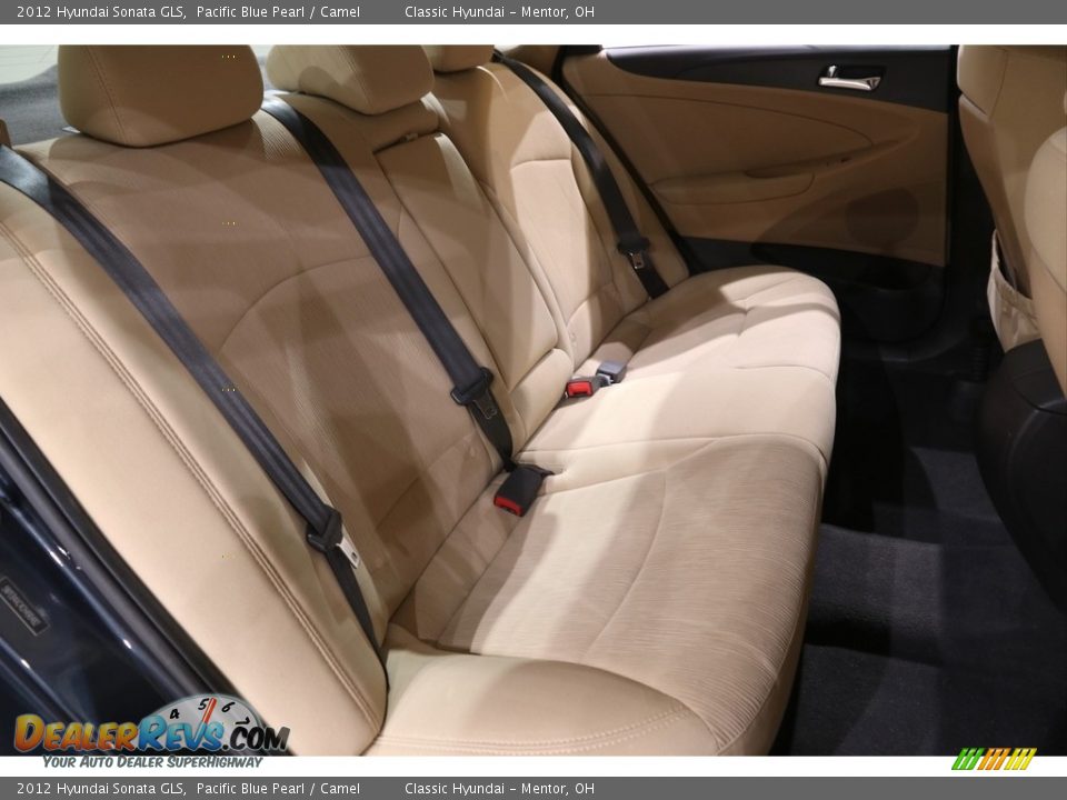 2012 Hyundai Sonata GLS Pacific Blue Pearl / Camel Photo #14