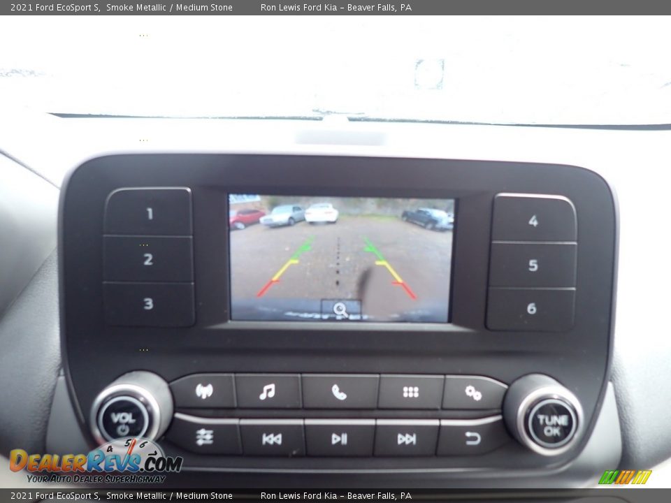 2021 Ford EcoSport S Smoke Metallic / Medium Stone Photo #19