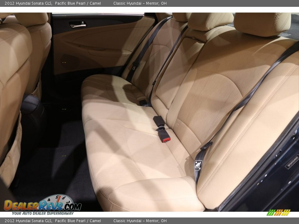 2012 Hyundai Sonata GLS Pacific Blue Pearl / Camel Photo #15