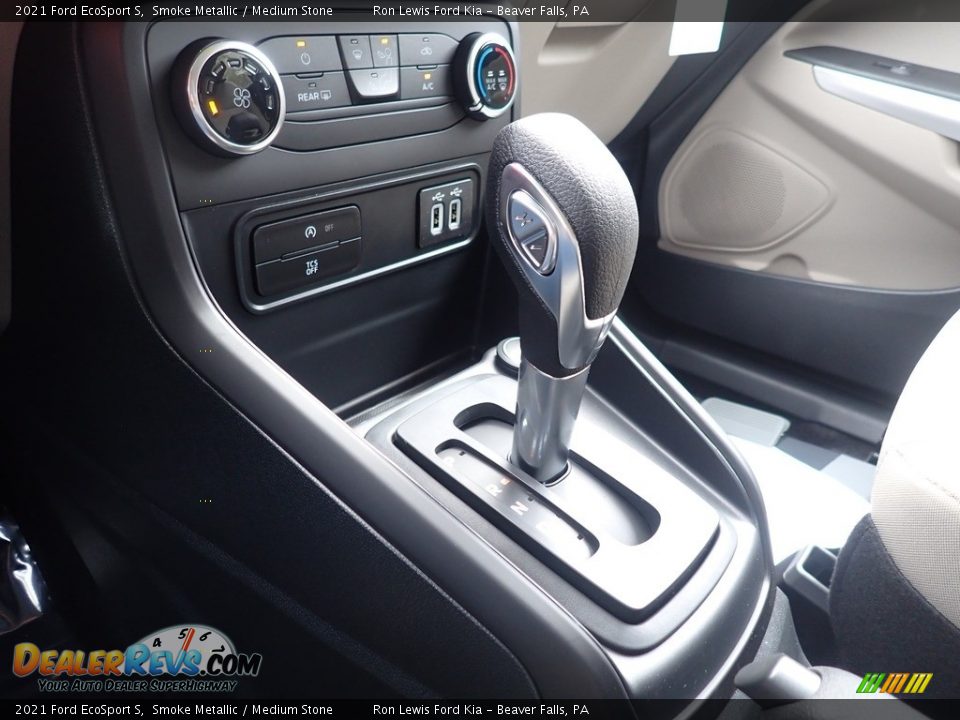2021 Ford EcoSport S Smoke Metallic / Medium Stone Photo #20