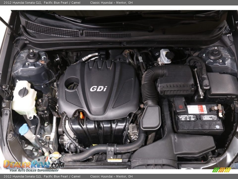 2012 Hyundai Sonata GLS Pacific Blue Pearl / Camel Photo #17