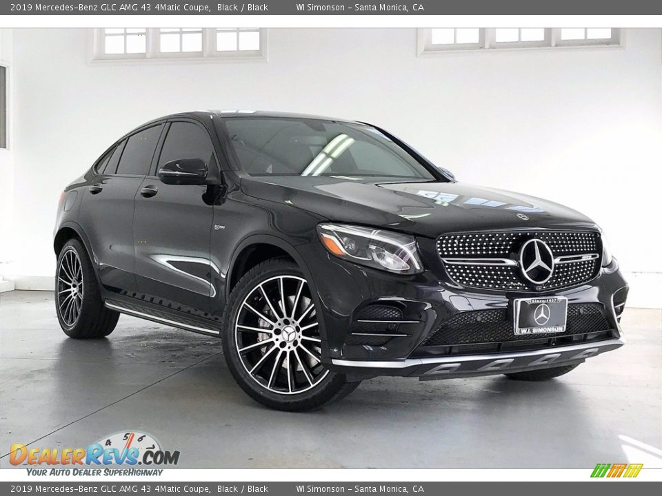 2019 Mercedes-Benz GLC AMG 43 4Matic Coupe Black / Black Photo #34