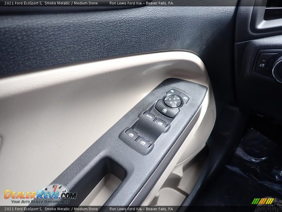 2021 Ford EcoSport S Smoke Metallic / Medium Stone Photo #23