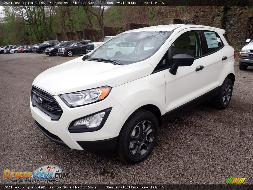 Front 3/4 View of 2021 Ford EcoSport S 4WD Photo #5
