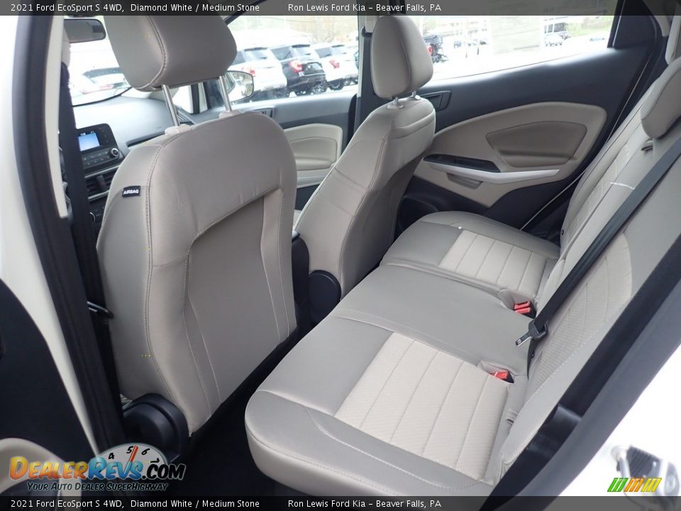 Rear Seat of 2021 Ford EcoSport S 4WD Photo #13