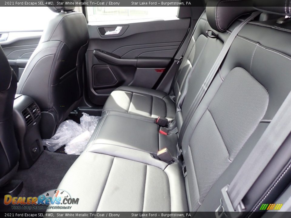 2021 Ford Escape SEL 4WD Star White Metallic Tri-Coat / Ebony Photo #11