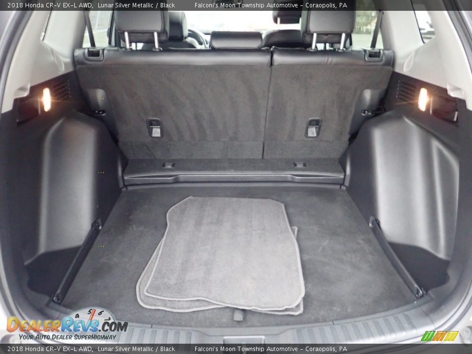 2018 Honda CR-V EX-L AWD Lunar Silver Metallic / Black Photo #4