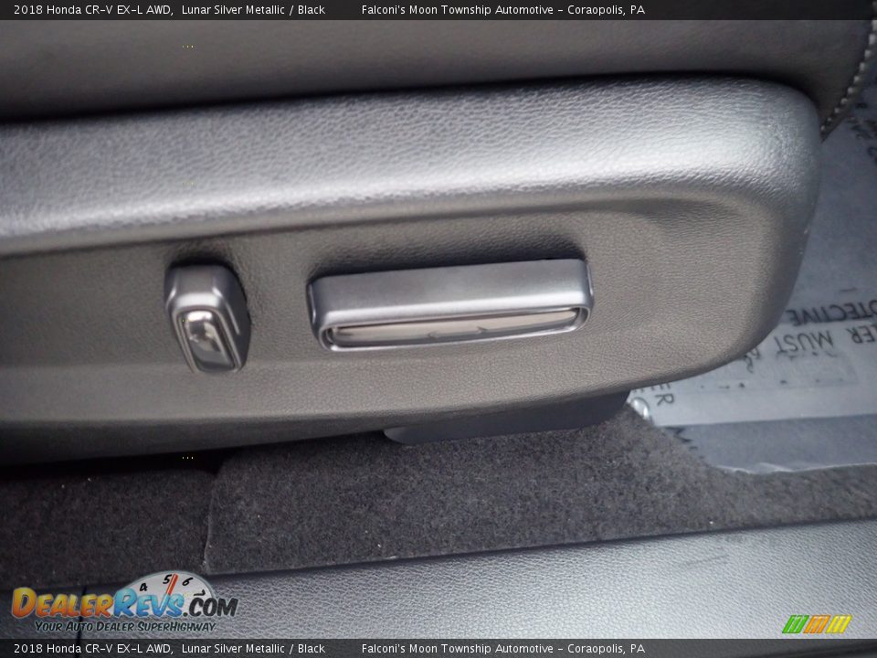 2018 Honda CR-V EX-L AWD Lunar Silver Metallic / Black Photo #13