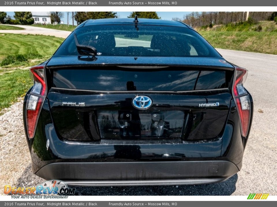 2016 Toyota Prius Four Midnight Black Metallic / Black Photo #5