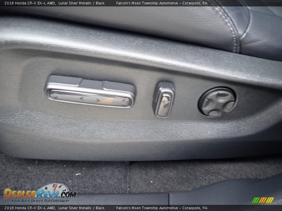 2018 Honda CR-V EX-L AWD Lunar Silver Metallic / Black Photo #20