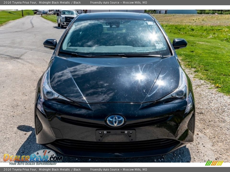 2016 Toyota Prius Four Midnight Black Metallic / Black Photo #9