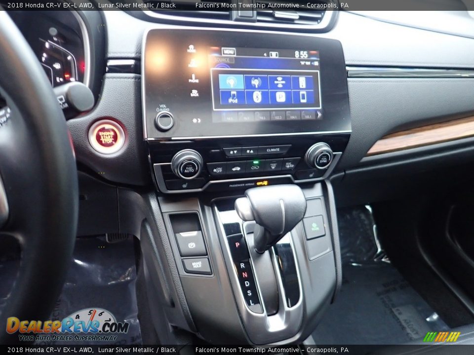 2018 Honda CR-V EX-L AWD Lunar Silver Metallic / Black Photo #22