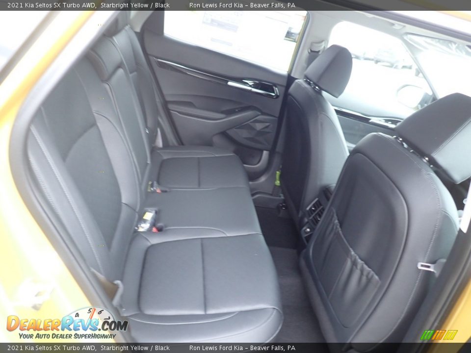 2021 Kia Seltos SX Turbo AWD Starbright Yellow / Black Photo #10