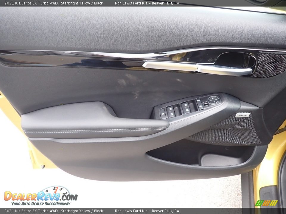 2021 Kia Seltos SX Turbo AWD Starbright Yellow / Black Photo #14