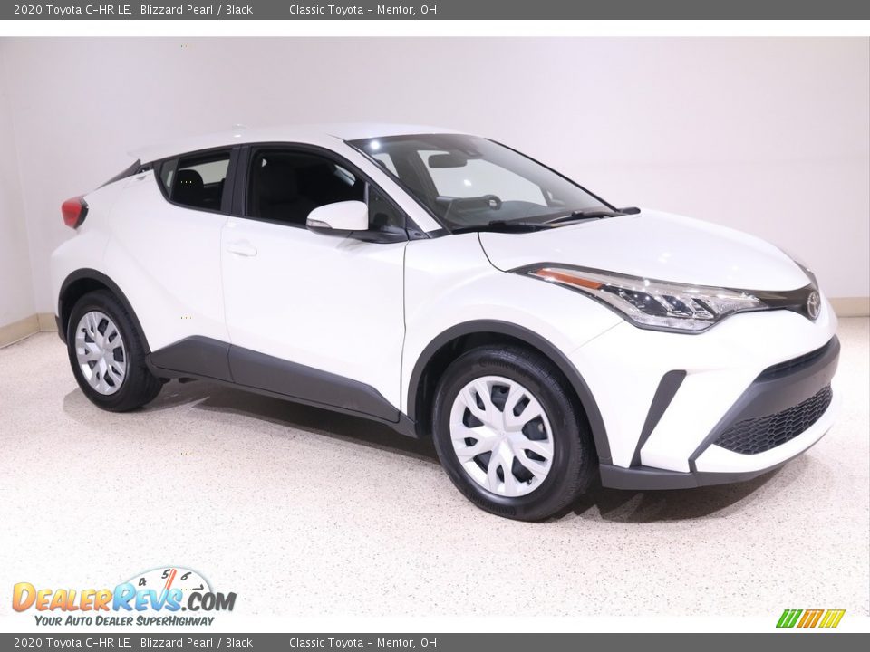 2020 Toyota C-HR LE Blizzard Pearl / Black Photo #1