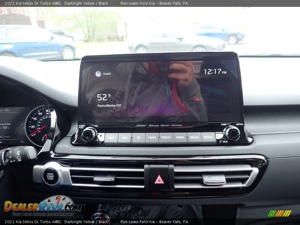 2021 Kia Seltos SX Turbo AWD Starbright Yellow / Black Photo #16