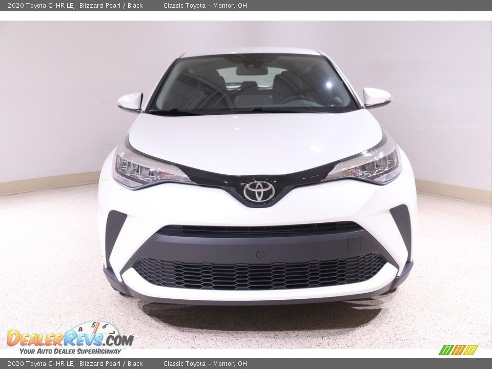 2020 Toyota C-HR LE Blizzard Pearl / Black Photo #2