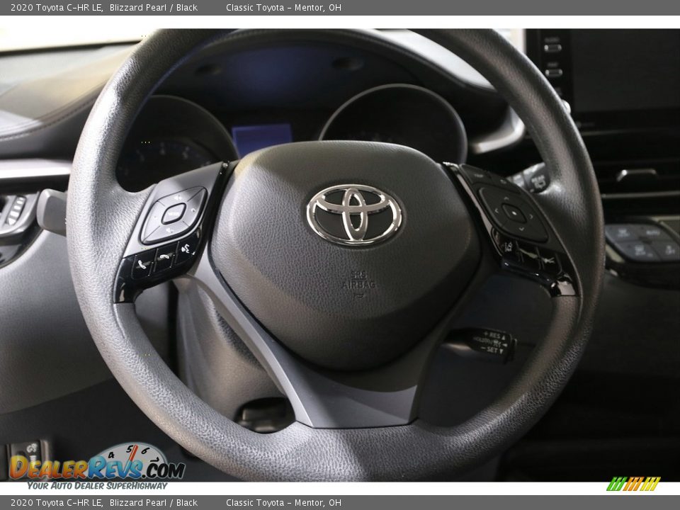 2020 Toyota C-HR LE Blizzard Pearl / Black Photo #7
