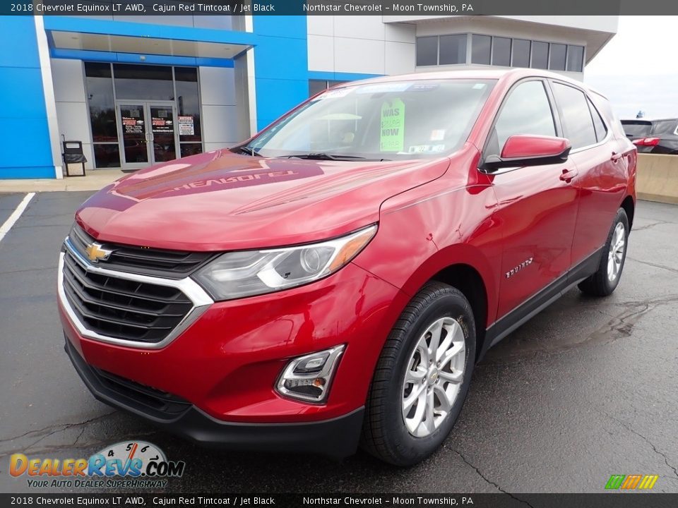 2018 Chevrolet Equinox LT AWD Cajun Red Tintcoat / Jet Black Photo #2