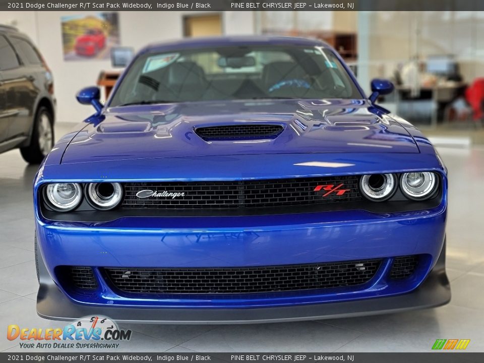 2021 Dodge Challenger R/T Scat Pack Widebody Indigo Blue / Black Photo #3