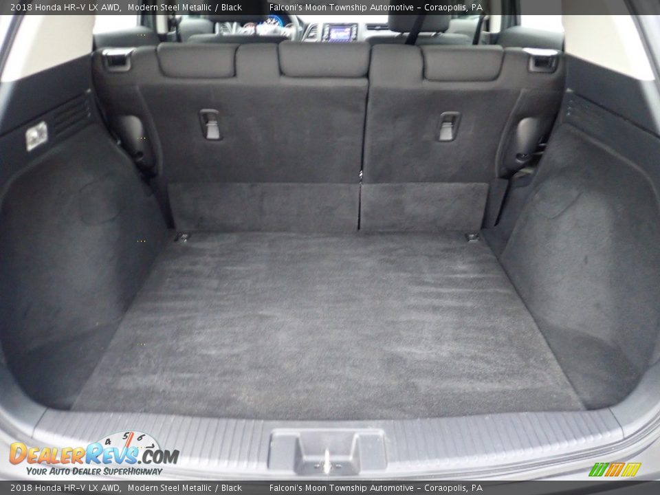 2018 Honda HR-V LX AWD Modern Steel Metallic / Black Photo #4