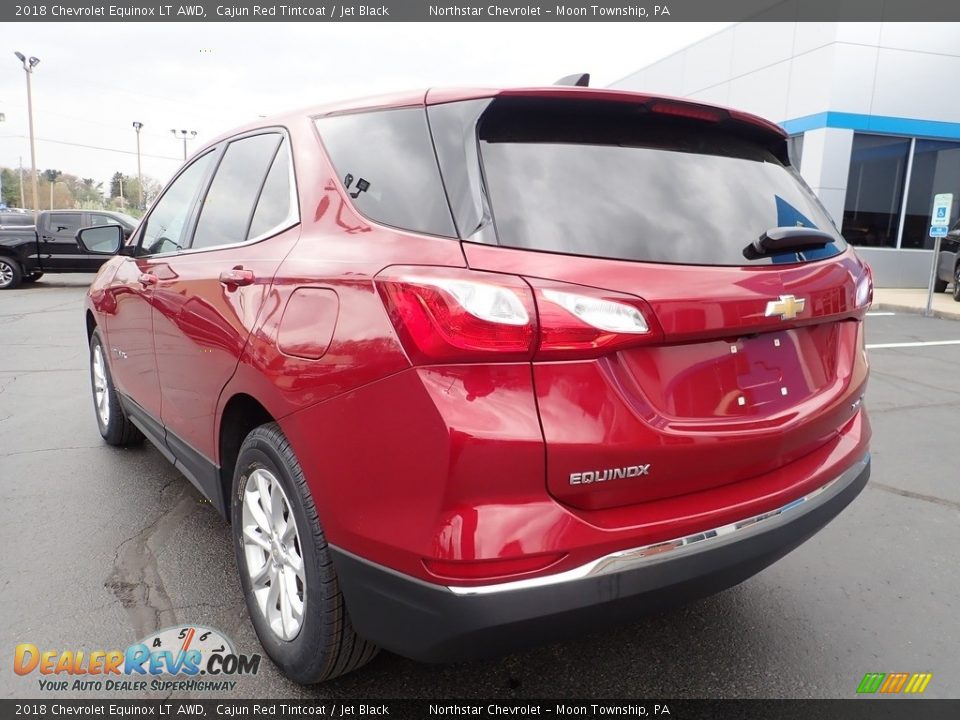 2018 Chevrolet Equinox LT AWD Cajun Red Tintcoat / Jet Black Photo #5