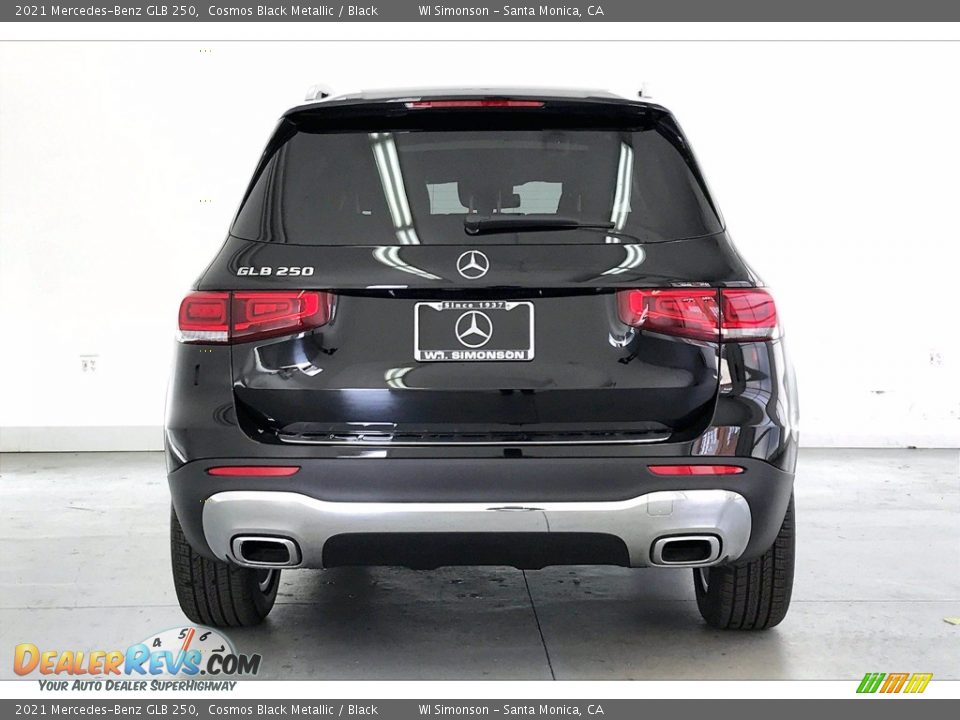 2021 Mercedes-Benz GLB 250 Cosmos Black Metallic / Black Photo #3