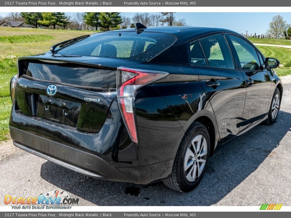 2017 Toyota Prius Prius Four Midnight Black Metallic / Black Photo #4