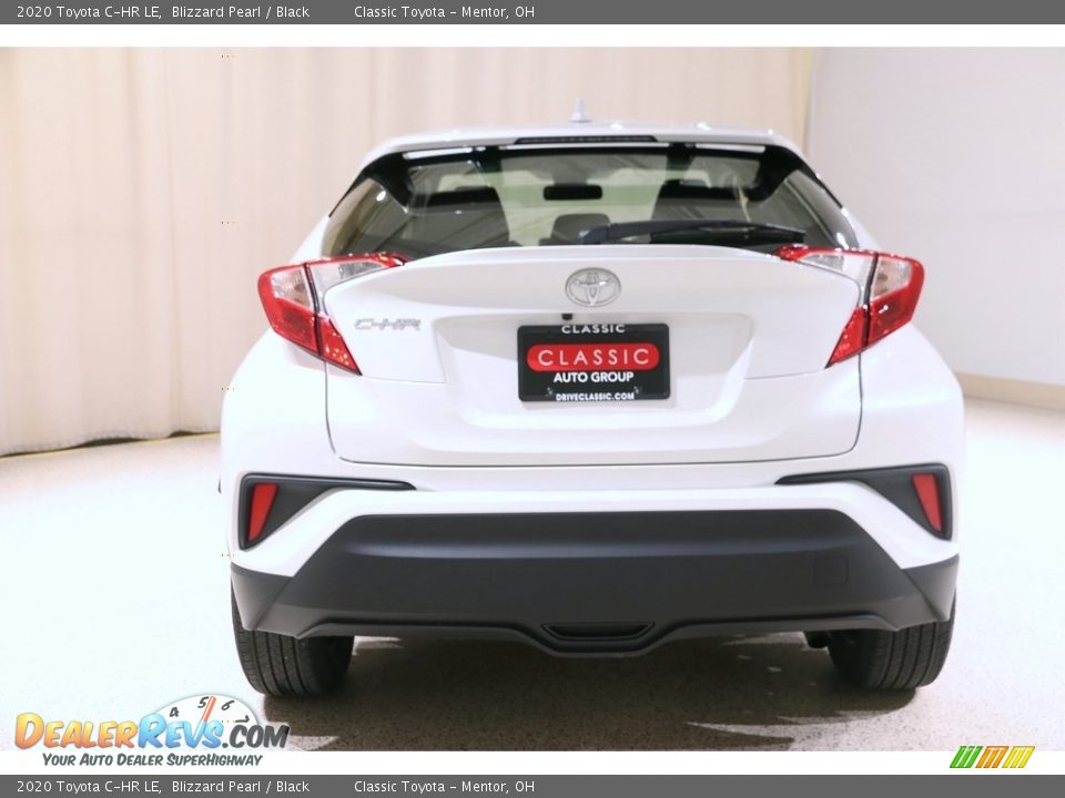 2020 Toyota C-HR LE Blizzard Pearl / Black Photo #15