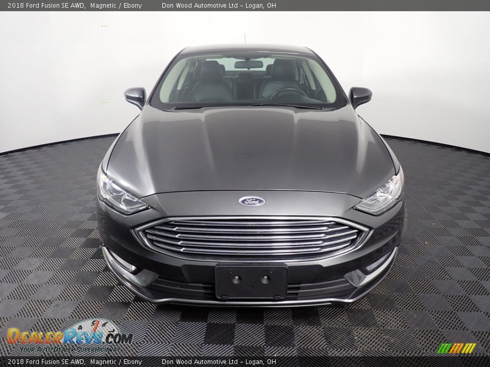 Magnetic 2018 Ford Fusion SE AWD Photo #6