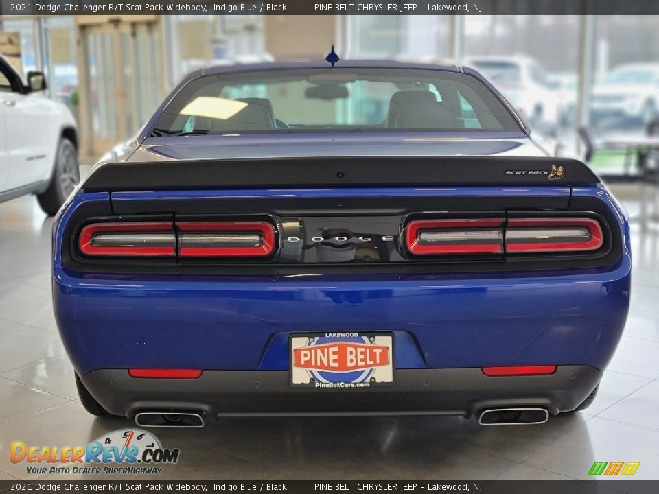 2021 Dodge Challenger R/T Scat Pack Widebody Indigo Blue / Black Photo #9