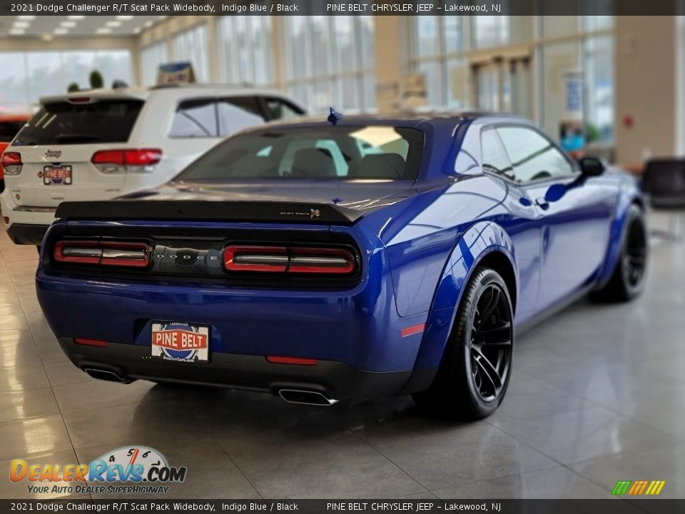 2021 Dodge Challenger R/T Scat Pack Widebody Indigo Blue / Black Photo #10