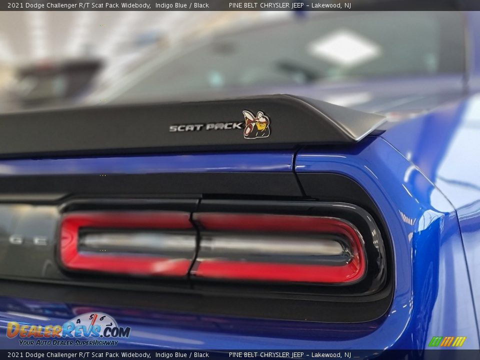 2021 Dodge Challenger R/T Scat Pack Widebody Indigo Blue / Black Photo #12