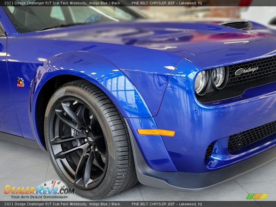 2021 Dodge Challenger R/T Scat Pack Widebody Indigo Blue / Black Photo #14