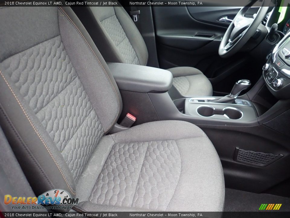 2018 Chevrolet Equinox LT AWD Cajun Red Tintcoat / Jet Black Photo #15