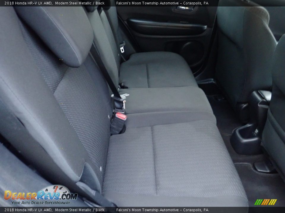 2018 Honda HR-V LX AWD Modern Steel Metallic / Black Photo #14