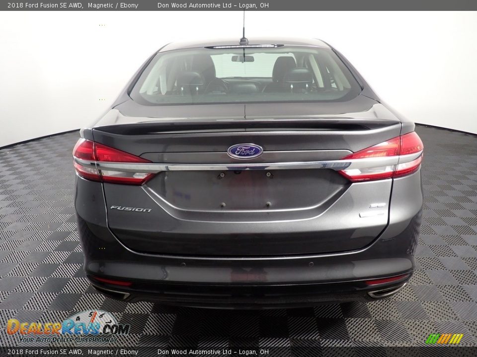 Magnetic 2018 Ford Fusion SE AWD Photo #13