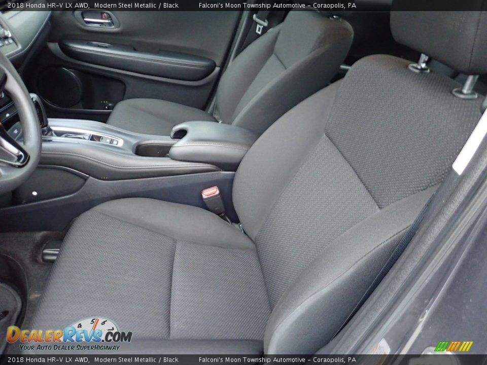 2018 Honda HR-V LX AWD Modern Steel Metallic / Black Photo #15