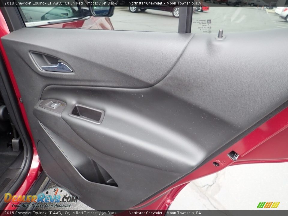 2018 Chevrolet Equinox LT AWD Cajun Red Tintcoat / Jet Black Photo #19