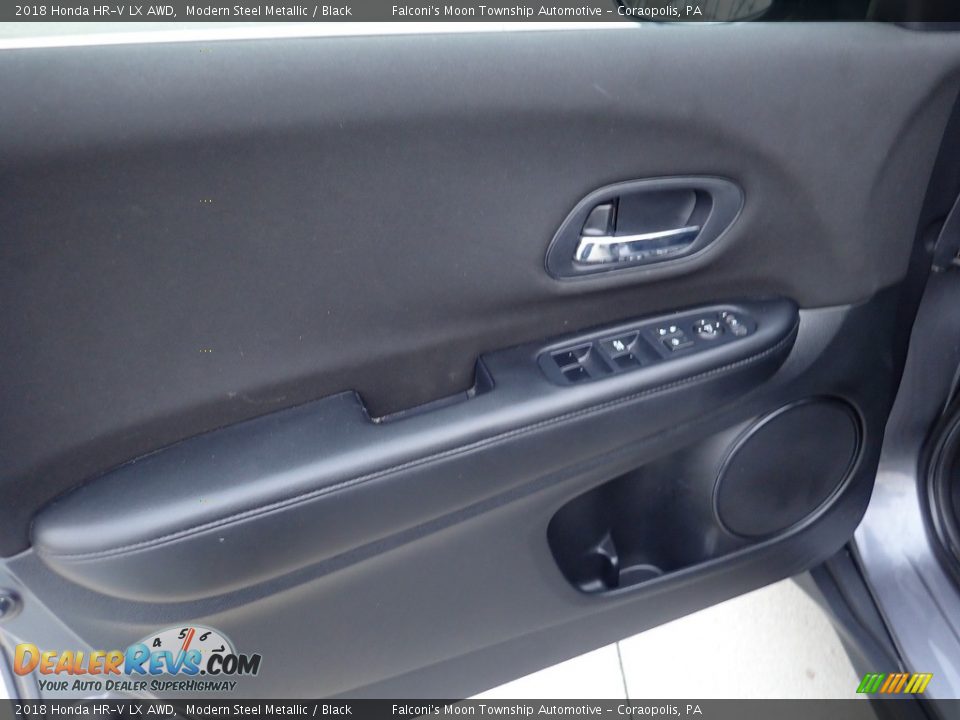 2018 Honda HR-V LX AWD Modern Steel Metallic / Black Photo #19