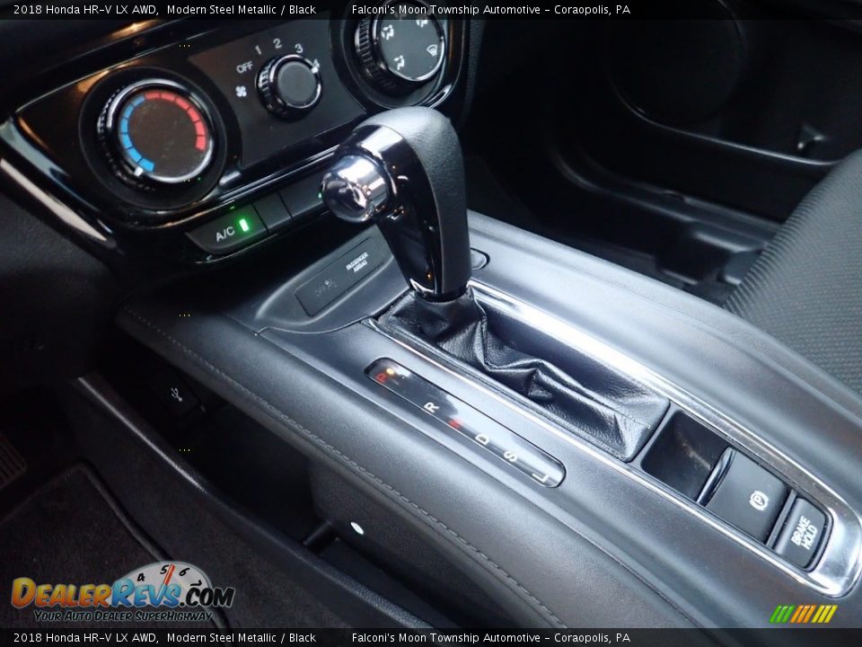 2018 Honda HR-V LX AWD Modern Steel Metallic / Black Photo #20