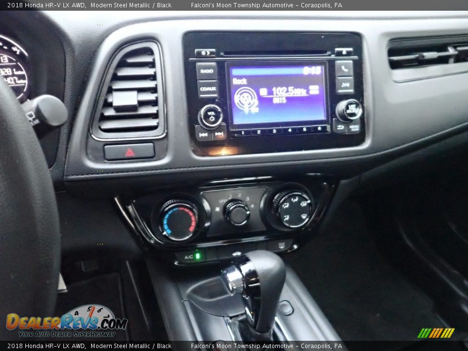 2018 Honda HR-V LX AWD Modern Steel Metallic / Black Photo #22