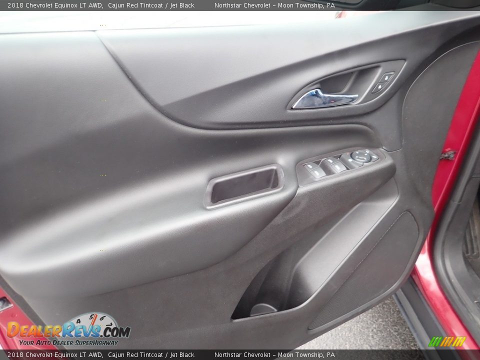2018 Chevrolet Equinox LT AWD Cajun Red Tintcoat / Jet Black Photo #24