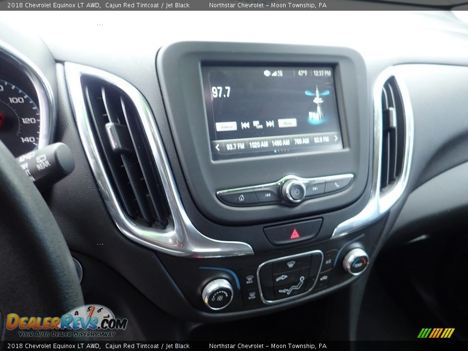 2018 Chevrolet Equinox LT AWD Cajun Red Tintcoat / Jet Black Photo #27
